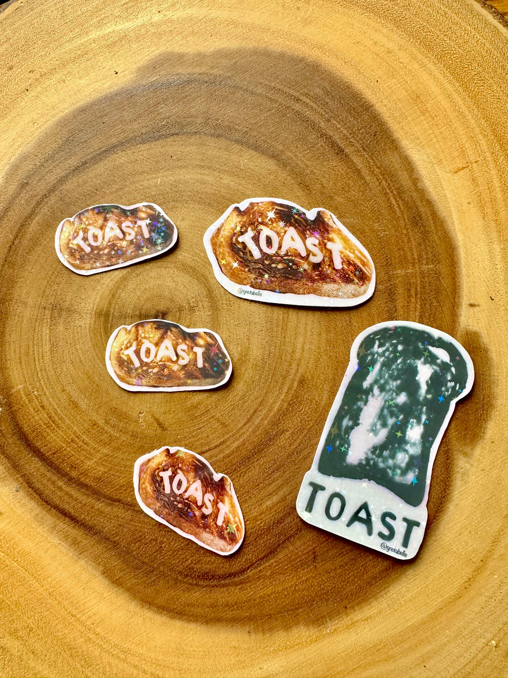 Toast Stickers